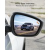 Right Passenger Side Mirror Glass Power Heated w/Blind Spot Detection
