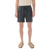 Faherty Men's Essential Linen Shorts 6.5", Washed Black, L