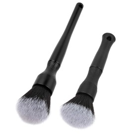 BARRU 2Pcs Detailing Pinsel,Auto Pinsel Innenraum,Auto Pinsel Reinigung Bürste Autoreinigung Auto Pinsel Innenraum Auto Reinigungspinsel für Armaturenbrett,für Automobilinnenräume,Möbel,Tastaturen