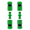 CaLeQi 2PCS Double Male Hose Connectors & 4PCS End Quick