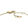 Fossil Women's Stainless Steel MOP Butterfly Bracelets, Color: Gold (Model: