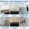 Quartz Countertop Repair Kit(White), Quick-Drying, Permanent Fix for Edge Chips,
