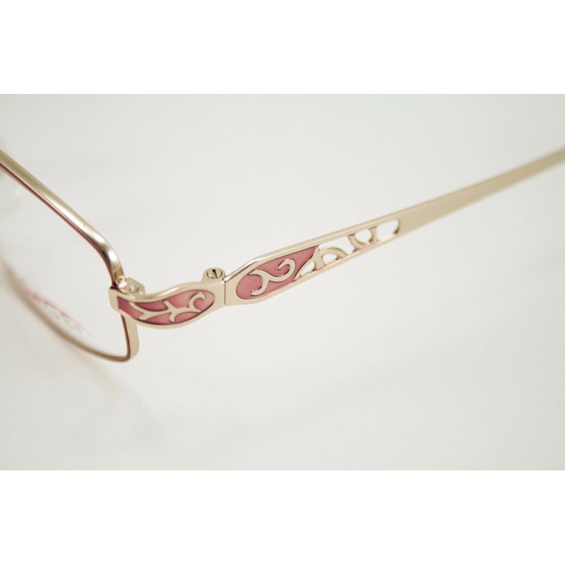 Visage NEW Visage E212 Gold Womans Prescription Eyeglass Frames MSRP