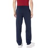 Champion Men's Powerblend Open Bottom Sweatpants, Navy, Medium