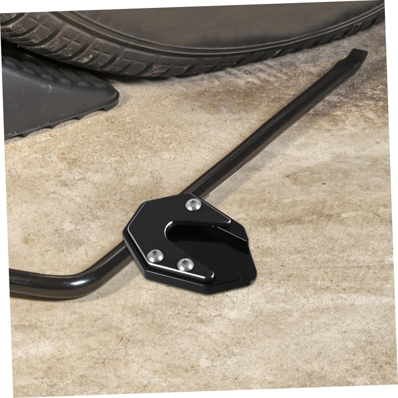 Alipis Motorcycle Kickstand Pad Non Slip Support Plate for Enhanced