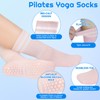 HEQU 6 Pairs Pilates Socks Yoga Socks Women Non Slip