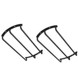 Unifizz 2pcs Metal Car Bar Grille Speaker Subwoofer Grill Cover Protector 10Inch Balck