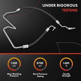 A-Premium Power Steering Hose Return Line Hose Assembly Compatible with Ford Explorer 1991-1994 Ranger F-100 Ranger Mazda B2300 B3000 B4000 Navajo