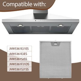 WB02X24871 Range Hood Grease Filter Compatible with GE extractor hood VW5361EJ1ES JVW5361EJES JVW5361SJSS