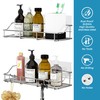 KESOL Adhesive Shower Caddy Shower Shelf Organizer for Bathroom Organization
