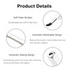 Lip Brush Applicators-Retractable Exquisite Professional Lipstick Brushes- Lipstick Gloss Makeup