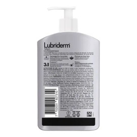 Lubriderm® Men 400 ml | Crema Corporal Hidratante para Hombres | Hidratación Profunda y Rápida Absorción