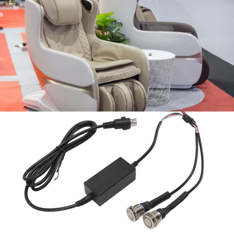 Electric Sofa Touch Sensor, Double Button Straight 5 Pins Electric