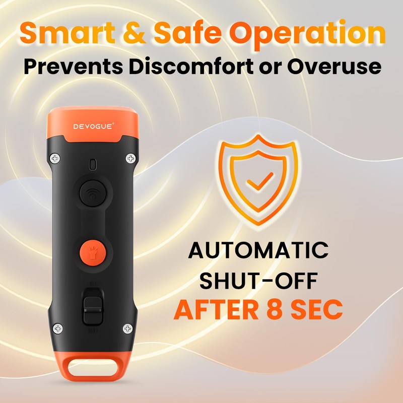 Devogue Dog Bark Deterrent Devices – Rechargeable Anti Barking Device