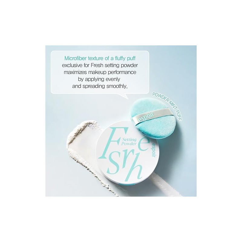 Espoir Fresh Setting Powder Polvo Fijador Facial, 9 g