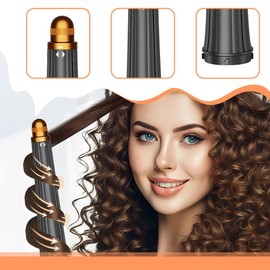 GXGM Konischer Lockenwickler,Zubehör für den Lockenstab,Friseurzubehör,30 mm,goldfarben