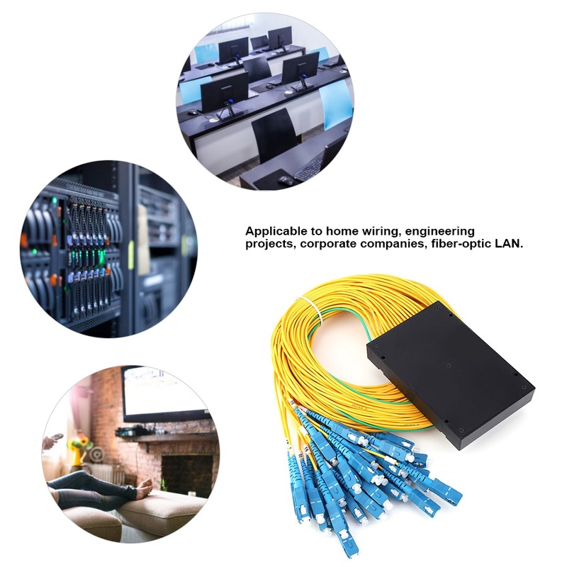 Singlemode Fiber Optic Splitter 1x32 PLC Splitter Module with SC/UPC