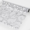 Table Runner Christmas Stars Table Runner Transparent Silver 28 cm
