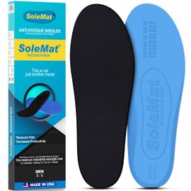 Men’s 8/9 Shoe Insert | Anti-Fatigue Insoles Men & Women | Polyurethane Shoe Sole & Memory Foam Move Insoles | Shoes Insoles for Men & Women