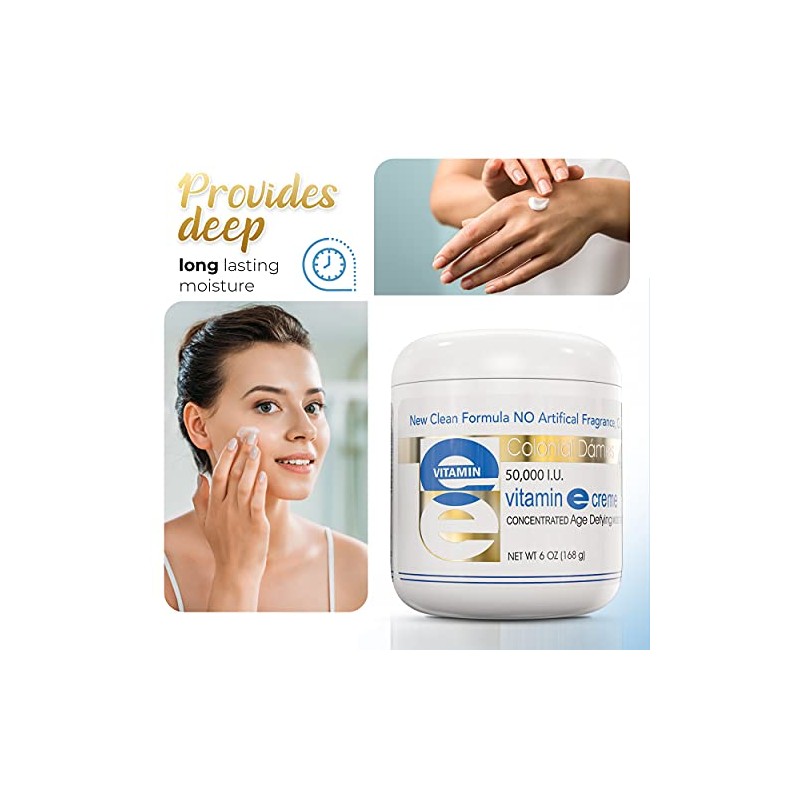 Colonial Dames Value Size Vitamin E Cream 50.000 I.U. 170