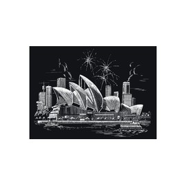 Scratch Pictures, Famous Places, Sydney Sydney Opera House