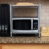 Mind Reader Microwave Shelf, Storage Shelves, Countertop Organizer, Kitchen Rack,