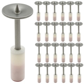 JUUDDENPARTS 200Pcs Round Nails, Hand-Steel Concrete Wall Fastening Cable Duct Fixing Device Nail Gun Accessories, Replace for 7.3mm Nail Gun Nail