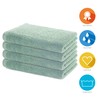 Lavea Set of 4 hand towels, 40 x 70 cm,