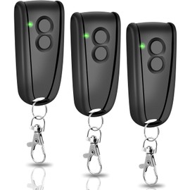 Wvoillty 433.92 MHz Remote Control for Garage Door Opener, 2 Channels Handheld Transmitter for Ecostar Handheld Transmitter RSC2, RSE2, RSZ1, Liftronic 500, 700, 800, Hand Transmitter for Garage Door