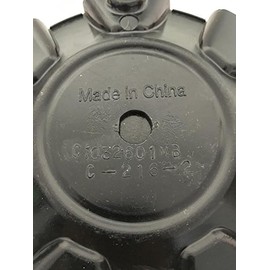 Touren Wheels C1032601MB C-216-2 Black Wheel Center Cap