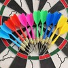 HRLORK 4 Packs Plastic Darts Set Steel Tip Kids Darts