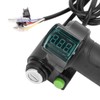 One Pair Electric Bike Throttle Handlebar with Big Head Lock