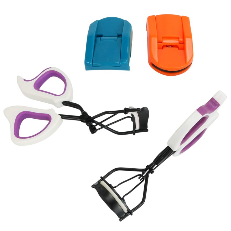 Iconikal Eyelash Curler Set with Travel Size, 4-Pack