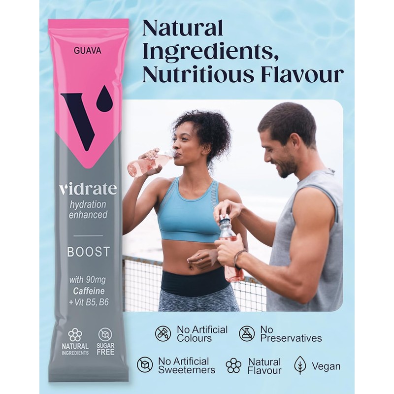 Electrolytes Powder - Hydration Sachets Packed with Vitamins - Zero