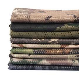Military Cool Mesh Camouflage Leisure Multi Scarf 160x50 Army Green 2ea