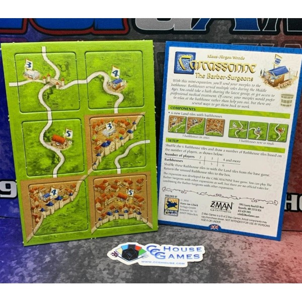 Rio Grande Games Carcassonne – The Barber-Surgeon