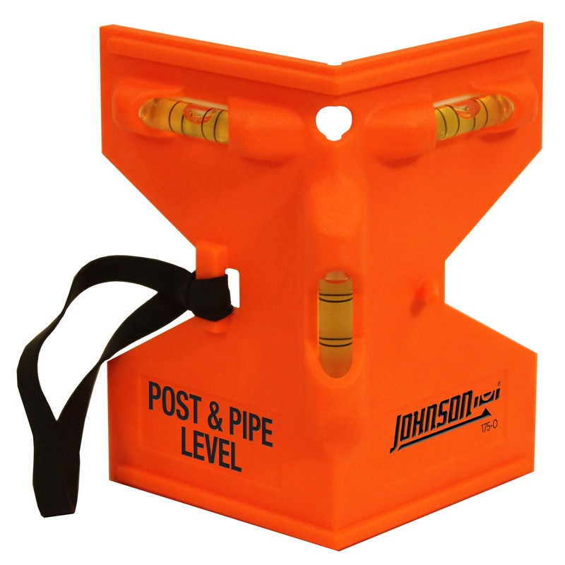 Johnson 175-O Post Level, GloOrange | Manual Operation | ABS