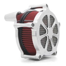 Speed 7 Style High Flow Air Cleaner Intake System for Harley Sportster Dyna Softail & TouringSpecification: D:For Softail (2018- 2024);Touring (2017-2023), Model Number: SM-BG951, Color: BK-Gray