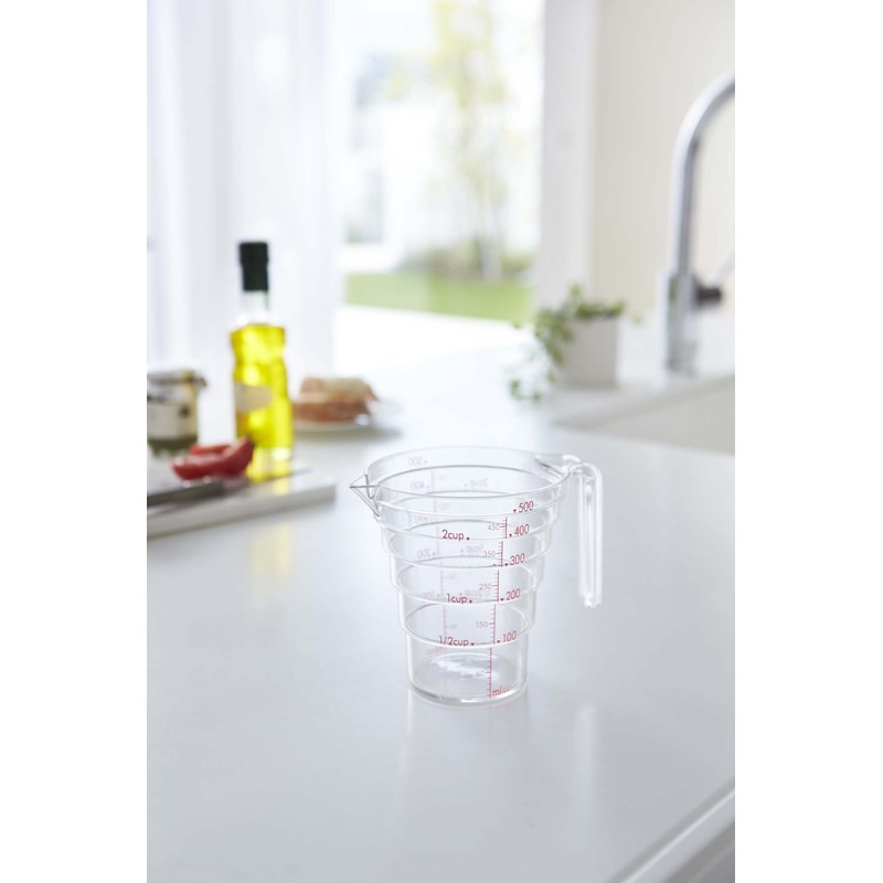 Yamazaki Industries 2698 Tiered Measuring Cup, 16.9 fl oz (500