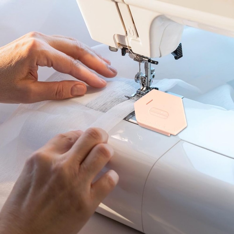 2 PCS Magnetic Seam Guide for Sewing Machine, Multifunctional Polygonal