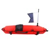 DAUERHAFT Surface Marker ,Outdoor Inflatable Float Scuba Diving Surface Marker