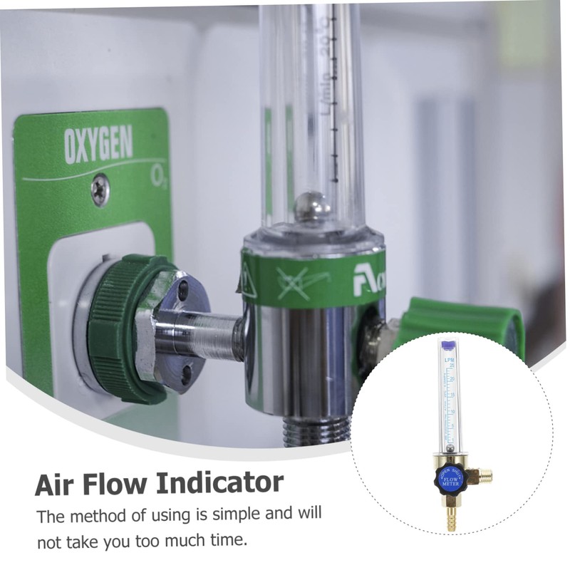 Outanaya Regulator Argon Flow Indicator Gas Flow for Welding Applications
