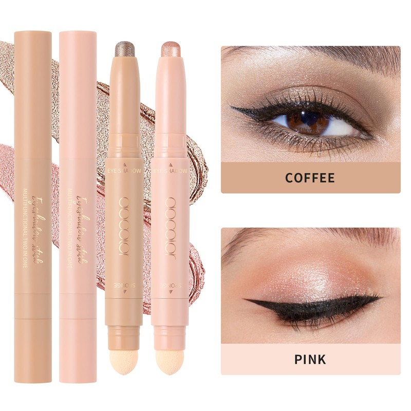 Docolor Eyeshadow Pen, Eyeshadow Stick, Eyeshadow Stick, Makeup Waterproof Glitter