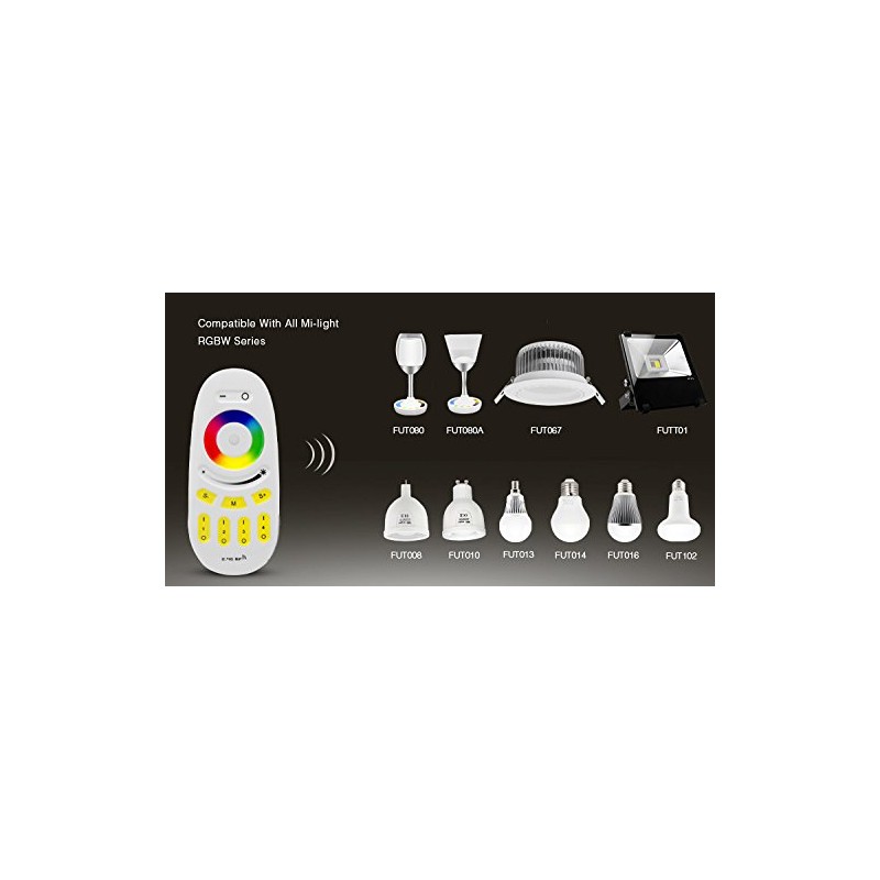 Mi-Light RGBW Dimmable 2.4Ghz RF Remote Control System