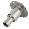 VTurboWay Stainless Steel 316 Straight Thru Hull Exhaust Skin, Fitting