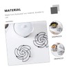 GRIRIW 2pcs Heat Resistant Pot Pad Stainless Steel Scalding Table
