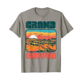 Vintage 80's Grand Canyon Retro Vibe Graphic T-Shirt