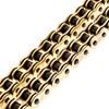 NICHE Gold 525 X-Ring Chain 114 Links with Connecting Master