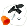 INTRA-TEC Garage Door Handle 9 x 60 mm Aluminium F1