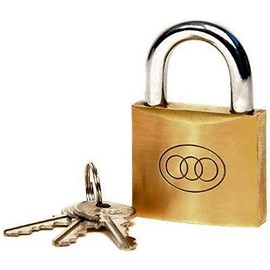 GENUINE TRI-CIRCLE SOLID BRASS 20MM PAD LOCK NO. 261